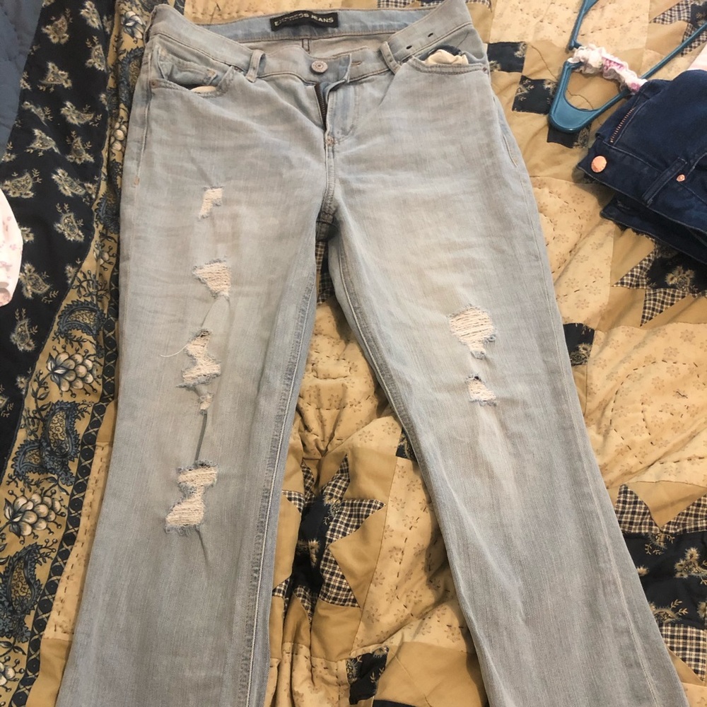 Express mom jeans